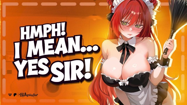 Tomboy Coworker Is Your HOT Free-Use Maid – Throatfucking ASMR | Audio Hentai | Anal Dirty Talk