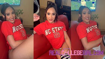 NC State Girl Wants To Watch Football And Fuck – Chloe Amour