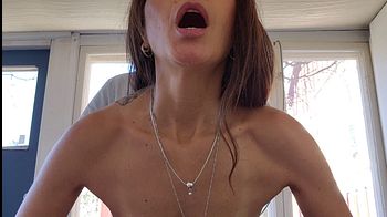 I was doing some ironing when my husband came to get his tshirt and ended up fucking my ass