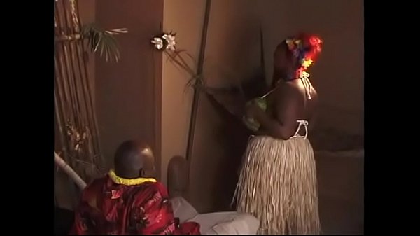 Big beautiful black woman Sweett Vellvett with red hair, big melons and massive garage can’t resist to enjoy riding huge dong on Wahoo
